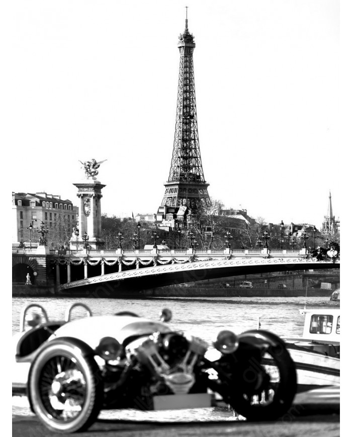 París con un modelo exclusico Morgan clásico