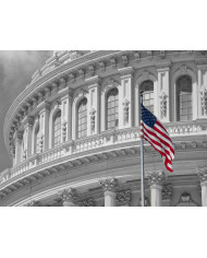 Vista del Capitolio, Washington DC, USA