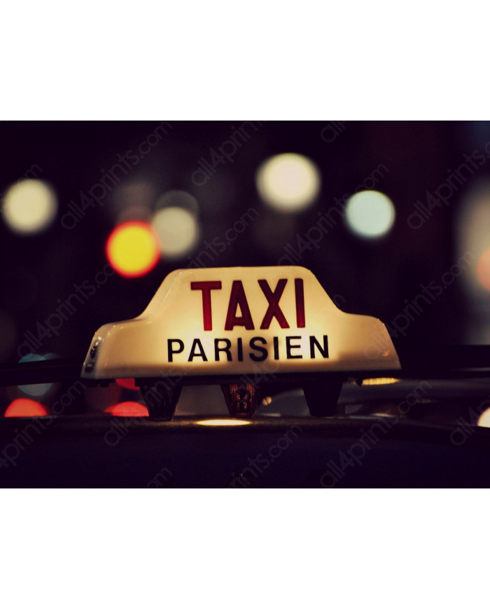 Taxi en Paris, Francia