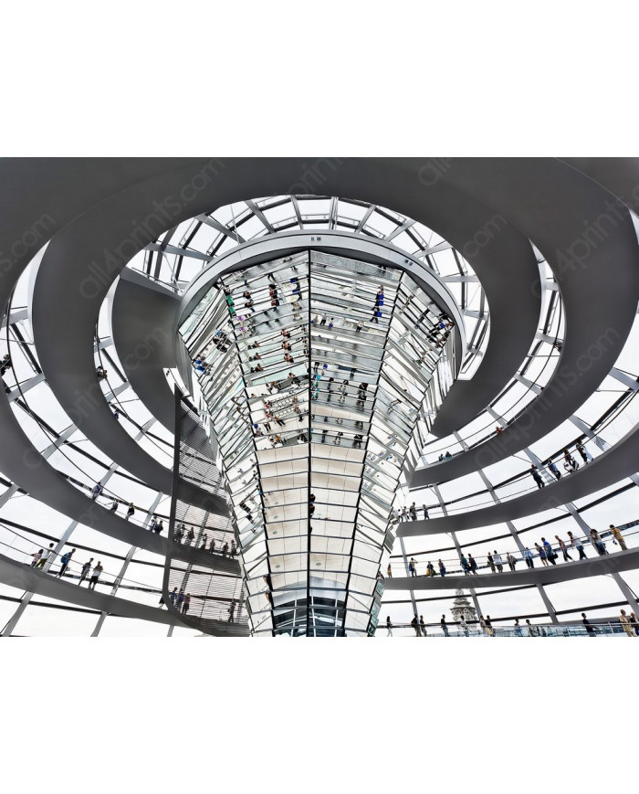 Dome Reichstag,Berlín,designed by architect Norman Foste