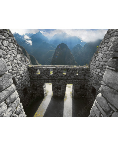 Detalle de Machu Picchu, Perú Detalle de Machu Picchu, Perú