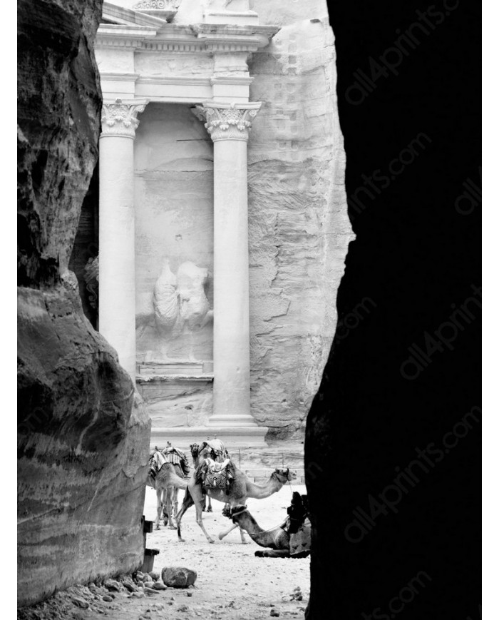 Entrance to Petra, Jordan