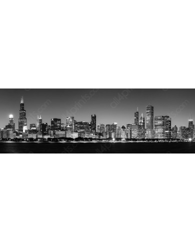 Vista panorámica de Chicago, USA Vista panorámica de Chicago, USA