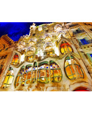 Casa Batlló de Gaudí, Barcelona, España