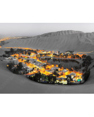 Oasis de Huacachina, desierto de Atacama, Perú