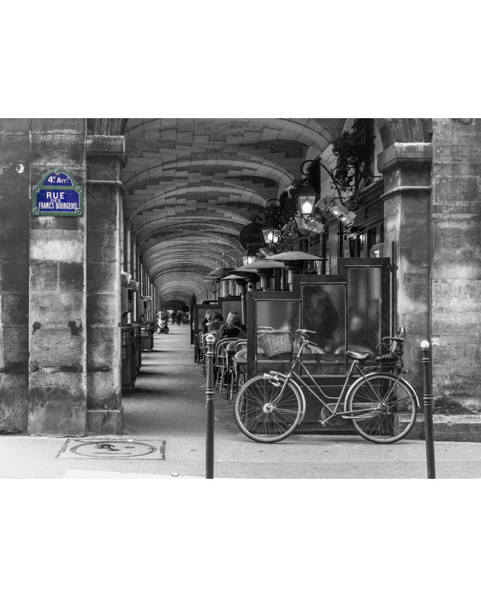 Calle parisina, París, Francia