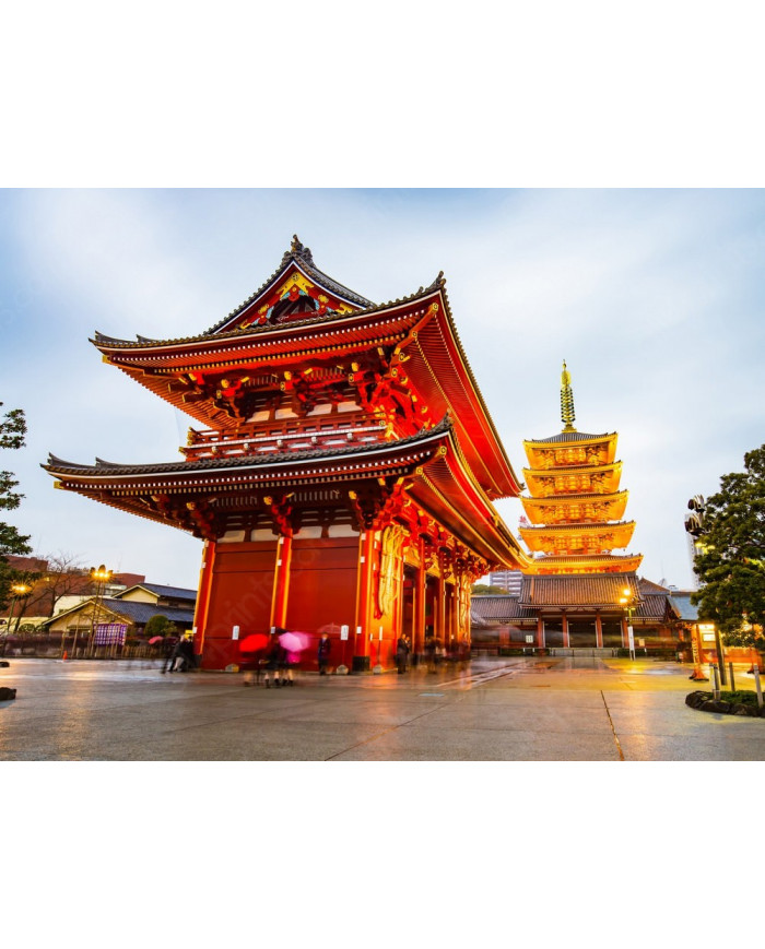 Templo Senso-ji en Tokyo,Japón