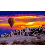 Vista aérea de Capadocia, Turquía