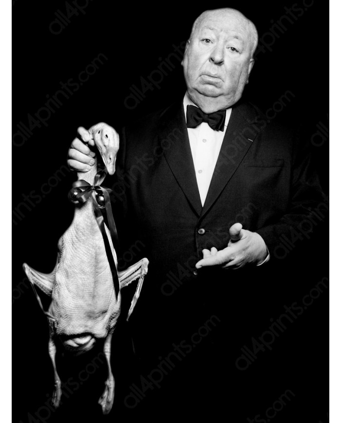 Alfred Hitchcock, Los Angeles, 1973