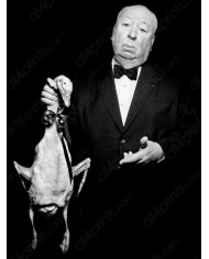 Alfred Hitchcock, Los Angeles, 1973