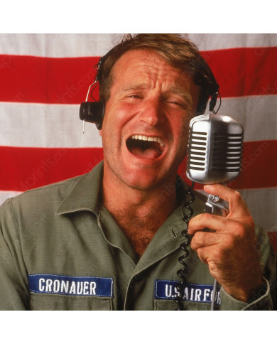 Robin Williams en Good Moorning Vietnam Robin Williams en Good Moorning Vietnam