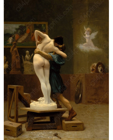 Jean-Léon Gérôme, Pigmalión y Galatea Jean-Léon Gérôme, Pigmalión y Galatea