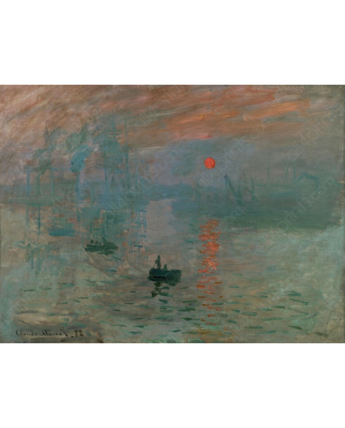 Claude Monet, Impression, Soleil levant, 1872