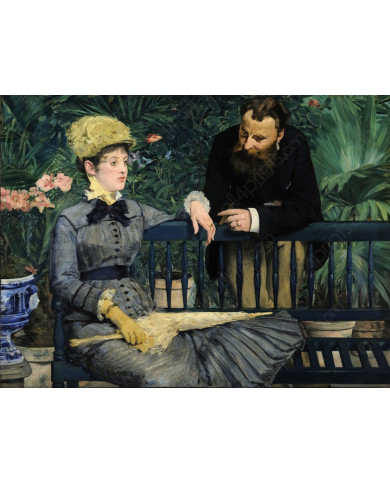 Edouard Manet, En el conservatorio Edouard Manet, En el conservatorio