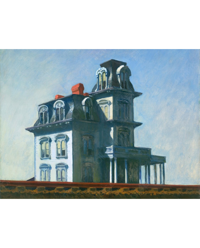 Edward Hopper, The House by the Railroad, 1925