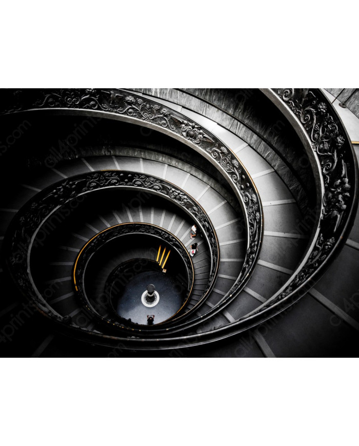 Escalera de espiral, Museos Varicanos, Roma