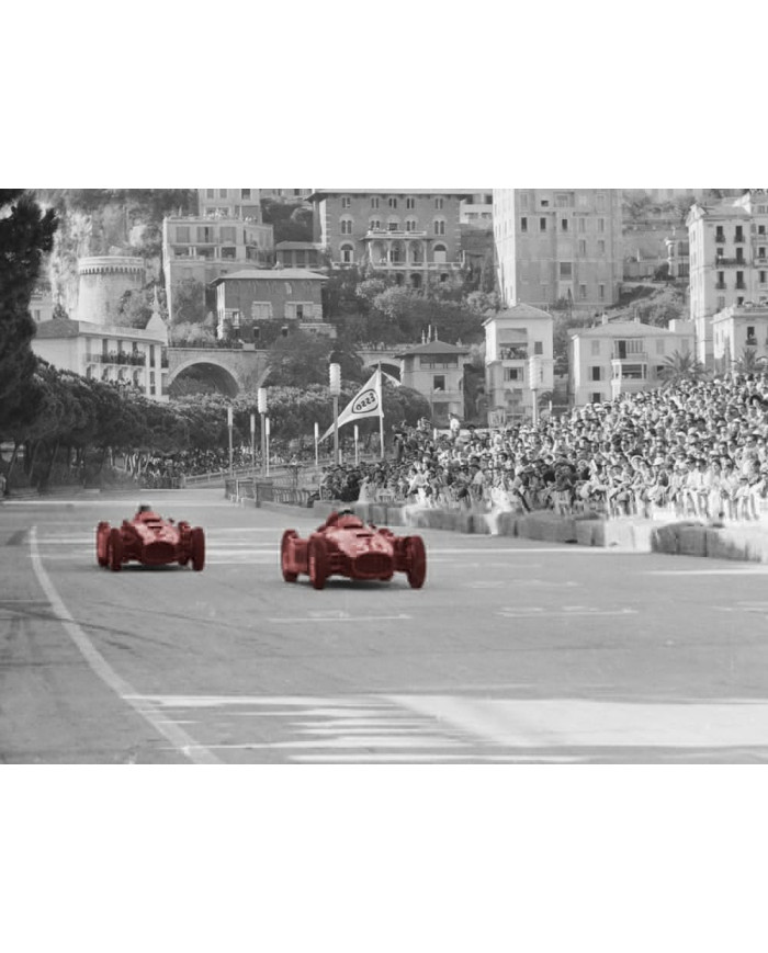 Grand Prix Monaco 1955, E.Castelotti vs L.Chiron
