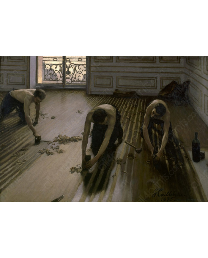 Gustave Caillebotte, les raboteurs de parquet