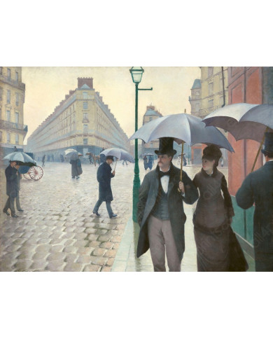 Gustave Caillebotte. Paris Street, Rainy Day, 1877 Gustave Caillebotte. Paris Street, Rainy Day, 1877