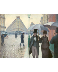 Gustave Caillebotte. Paris Street, Rainy Day, 1877