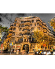 La Pedrera de Gaudi, Barcelona, España