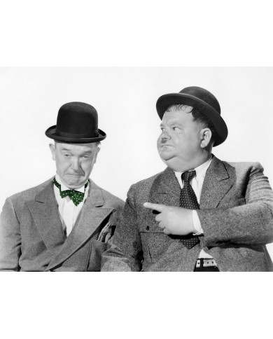 Laurel y Hardy como El gordo y el flaco en Big Noise Laurel y Hardy como El gordo y el flaco en Big Noise