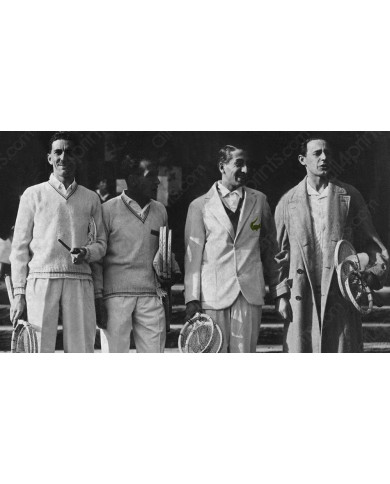 Les 4 Quatre mousquetaires de la Coupe Davis entre 1920-1930