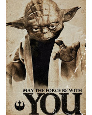 Maestro Yoda en Que la fuerza te acompañe