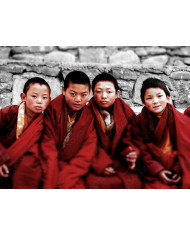 Monjes Lama, Tibet