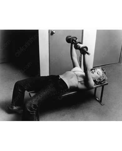 Marilyn Monroe en forma, 1952