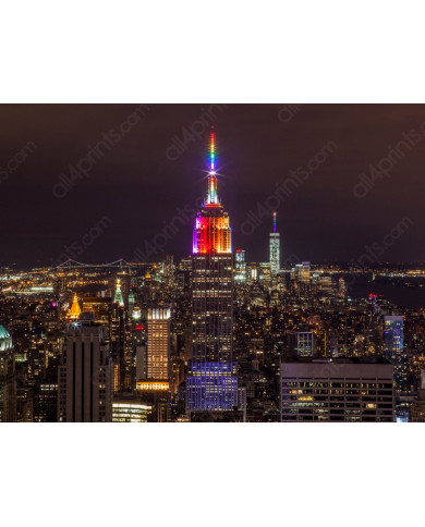 New York City Night Lights, USA