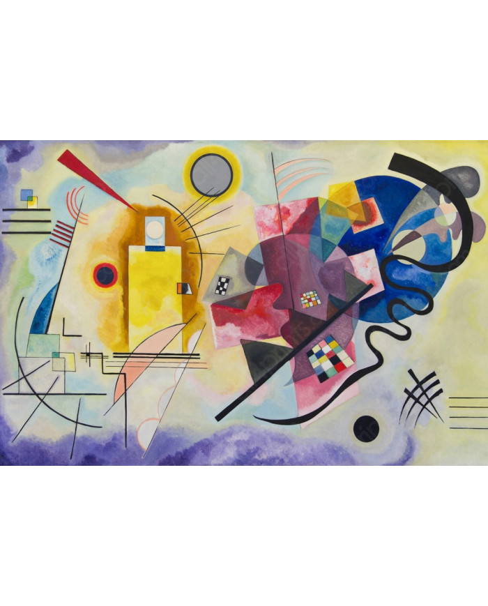 Wassili Kandinsky, Jaune Rouge Bleu