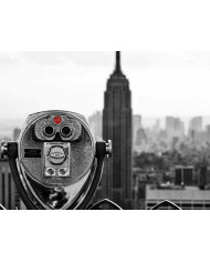 Telescopio del Rockefeller Center, Manhattan, Nueva York, USA