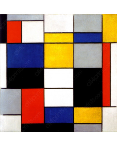 Piet Mondrian, Composition A Piet Mondrian, Composition A