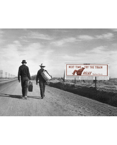 Two dust bowl okies, Oklahoma, USA Two dust bowl okies, Oklahoma, USA