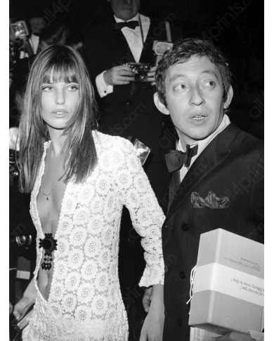 Serge Gainsbourg with Jane Birkin