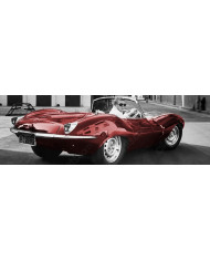 Steve Mcqueen conduciendo su Jaguar Steve Mcqueen conduciendo su Jaguar