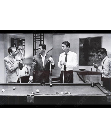 The rat pack (Frank Sinatra, Dean Martin, Sammy Davis)