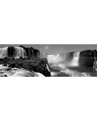 Vista panorámica de las Cataratas de Iguazú, Brasil Vista panorámica de las Cataratas de Iguazú, Brasil
