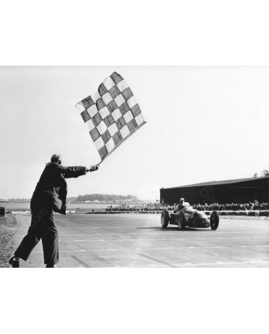 Gran Premio de Inglaterra, Gioseppe Farina, 1950 Gran Premio de Inglaterra, Gioseppe Farina, 1950