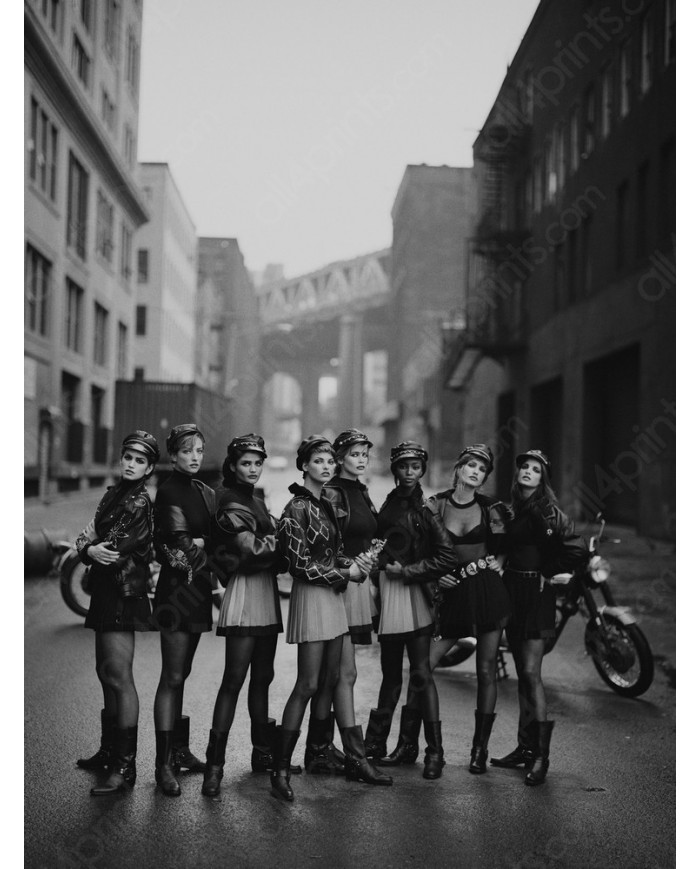 Top Models en Brooklyn,Nueva York,USA,1991