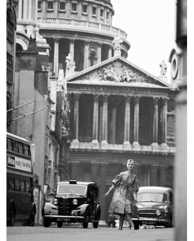 Fashion Shoot St Paul's, London , 1959 Fashion Shoot St Paul's, London , 1959