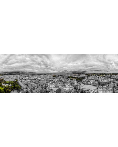 Panoramic view of the Vatican and Rome
