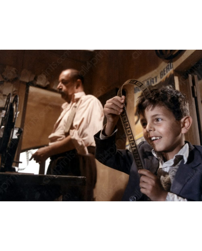 Philippe Noiret en "Cinema paradiso"