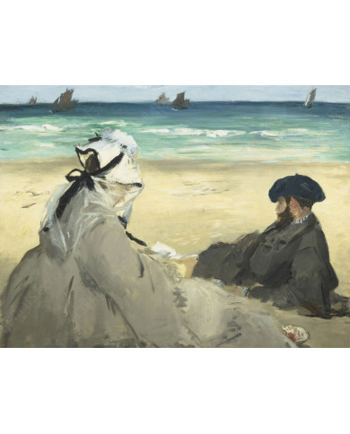 Edouard Manet, Sur la plage Edouard Manet, Sur la plage