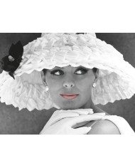 Modelo con sombrero,  1950s