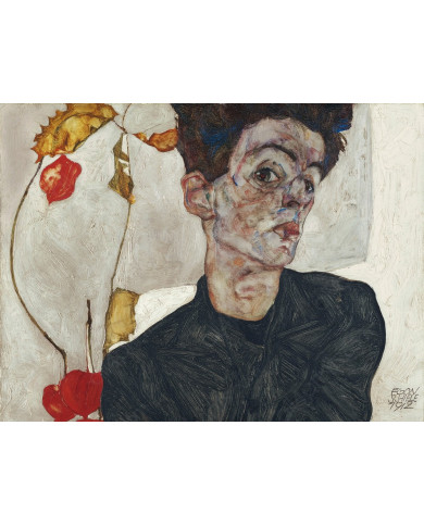 Egon Schiele, Autoretrato Egon Schiele, Autoretrato