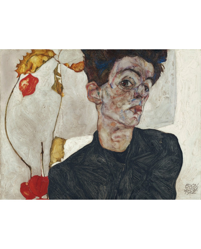 Egon Schiele, Autoretrato