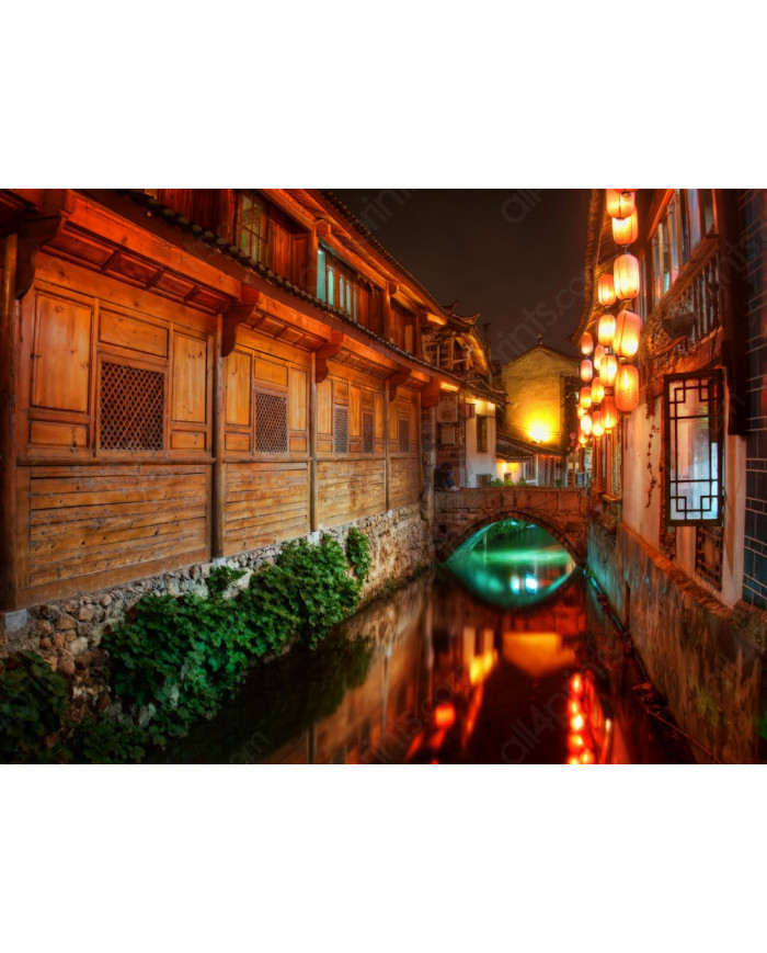 Canales de Lijiang, China