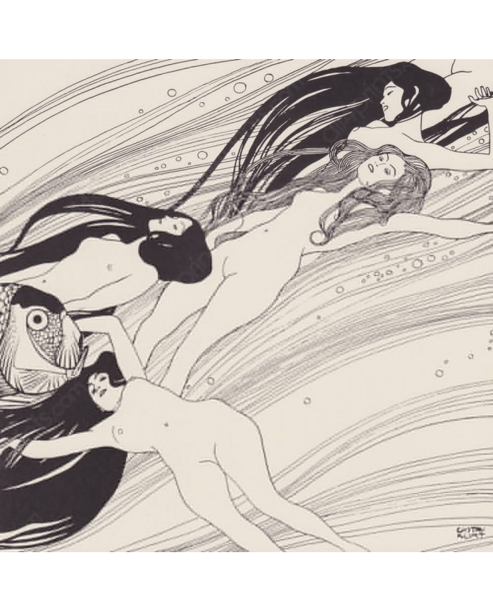 Gustav Klimt,Fischblut2